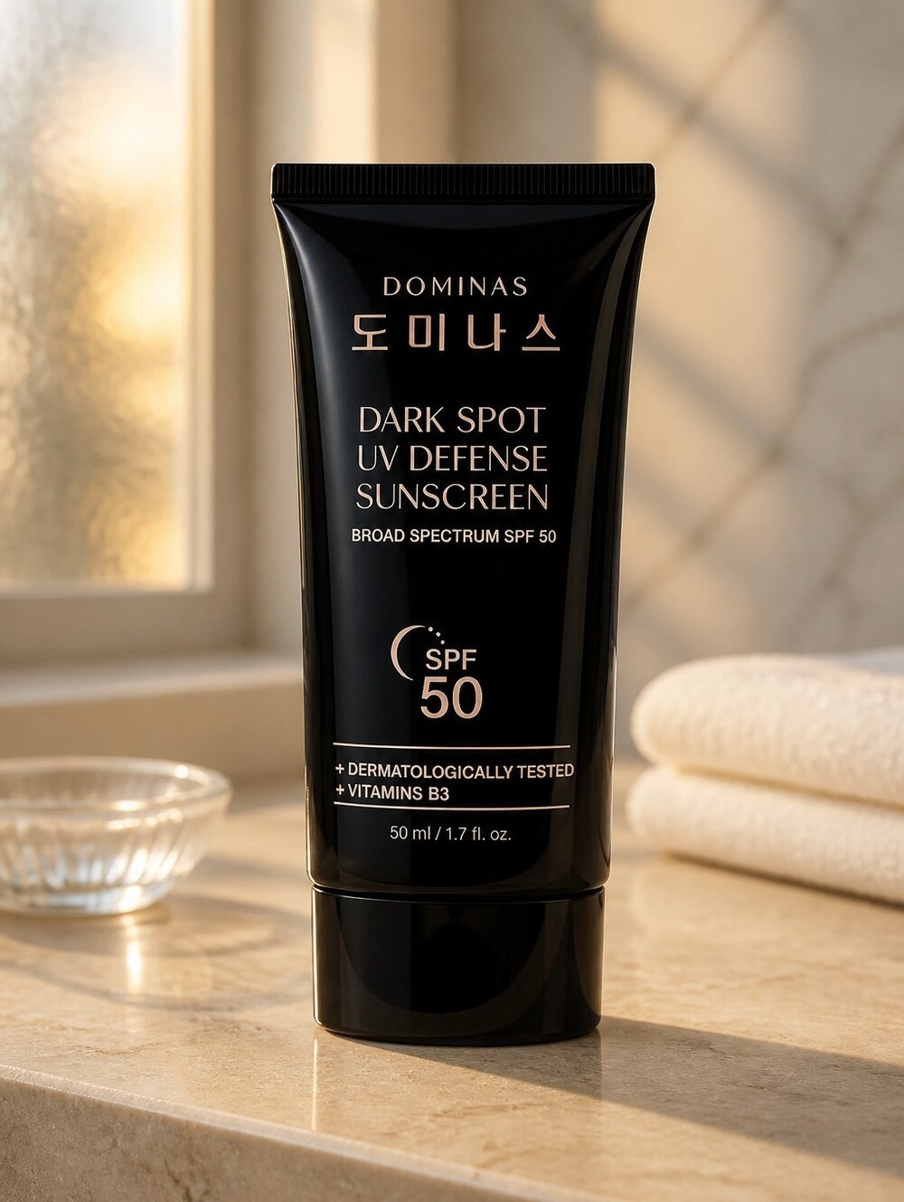 Dark Spot UV Defense Sunscreen - Black
